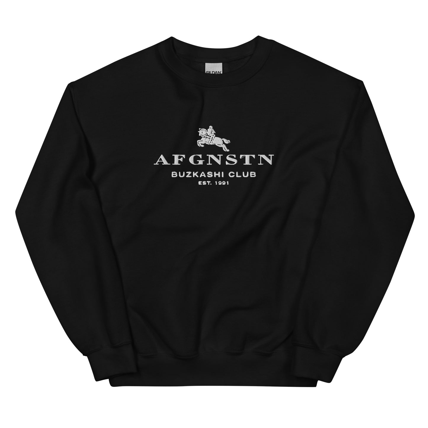 BUZKASHI CLUB Embroidered Sweatshirt