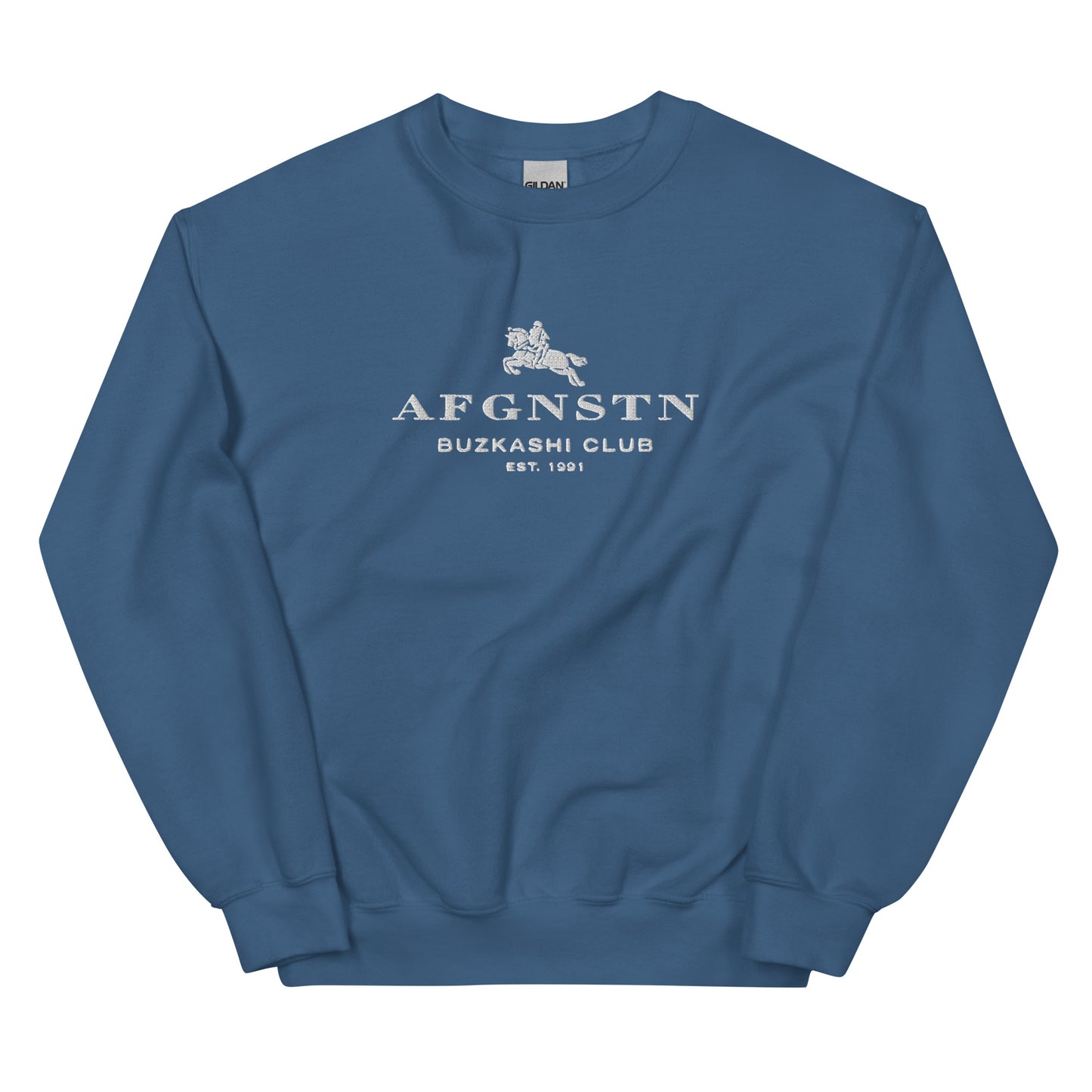 BUZKASHI CLUB Embroidered Sweatshirt