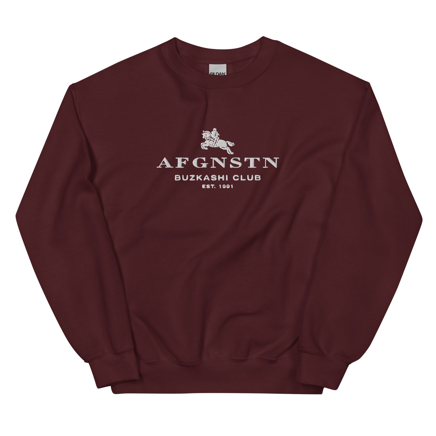 BUZKASHI CLUB Embroidered Sweatshirt