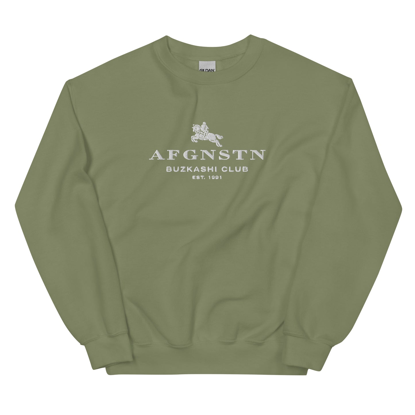 BUZKASHI CLUB Embroidered Sweatshirt