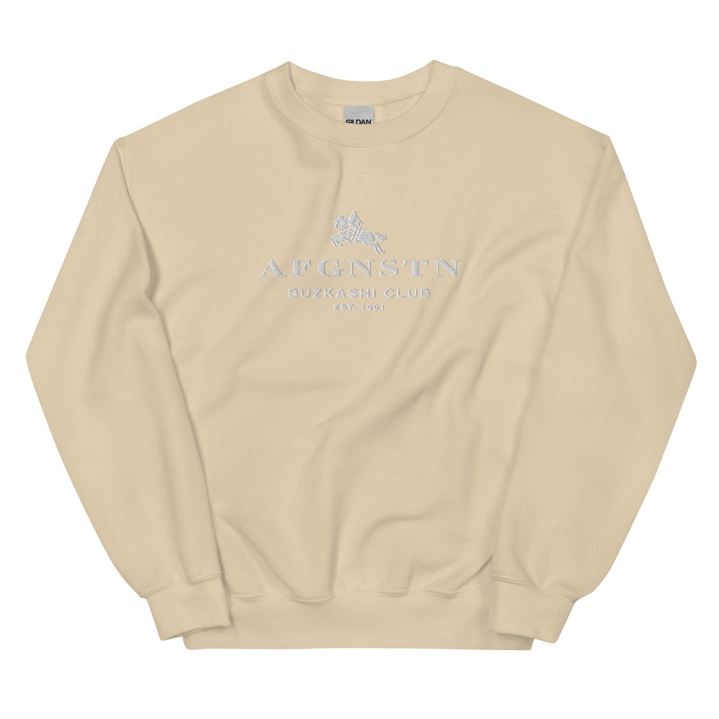 BUZKASHI CLUB Embroidered Sweatshirt